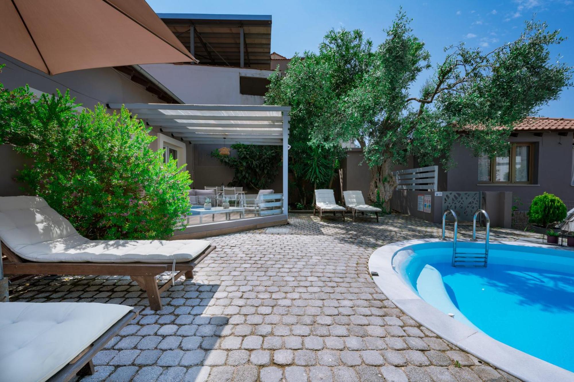 Ktima Papaoikonomou Apartment Potos Exterior photo